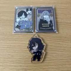 ヒロアカ 原画展 パブミラー風アクリルステッカーセット gigoアクリルチャーム