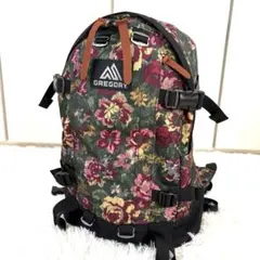 美品☆GREGORY☆グレゴリー オールデイ リュック ガーデンタペストリー　花のサムネイル