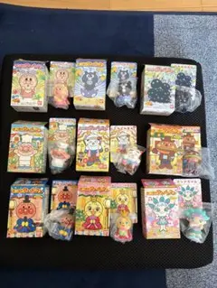 【未使用品】アンパンマン　指人形9体セット　あつまれシリーズ37