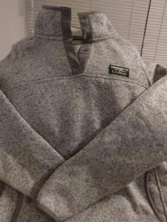 L.L.Bean フリースレディース ハーフジップ グレー