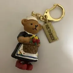 オランダ　ハウステンボス　クマキーホルダー　花籠　民族衣装　赤い靴　長崎