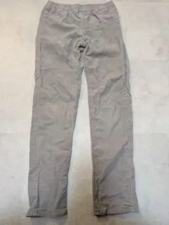 ユニクロ　 コーデュロイ ストレートパンツ　ゴムウエスト　ベージュ　140