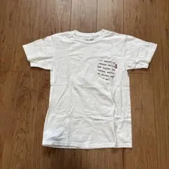 VANS x INDEPENDENT ホワイト ポケットTシャツ　サイズS
