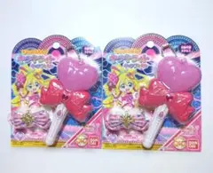キラキラライト キュアアイドル プリキュア 新品未開封 2個セット ペンライト