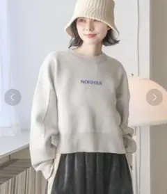 ラメ スウェット