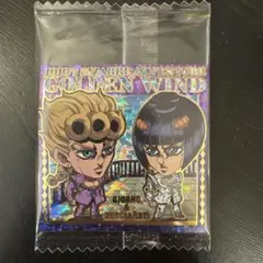 ジョジョの奇妙な冒険 シールウエハース　ジョルノ　ブチャラティ　シークレット