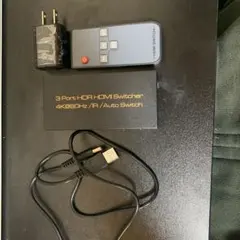 【高画質4K/60Hz・HDR対応】HDMI切替器（3入力1出力）