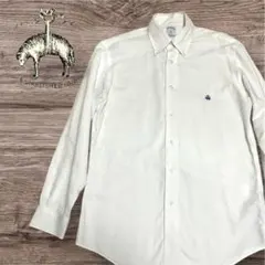 ブルックスブラザーズ　ボタンダウンシャツ　スーピマコットン