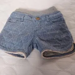 MPs デニム調 ハート型ポケット ショートパンツ 120