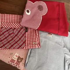 保育士エプロン M〜Lサイズ 4枚おまとめセット