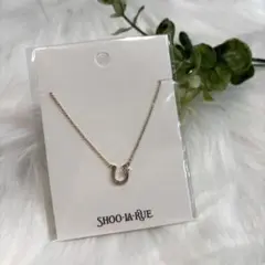 上品❣️SHOO-LA-RUE ゴールド フープネックレス シンプル ゴールド