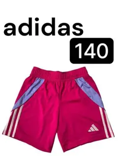 【新品】adidas ハーフパンツ 140サイズ ピンク