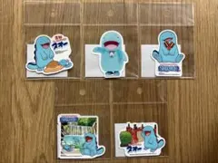 【ポケモン】高知県限定　ヌオー　ステッカー　全5種セット