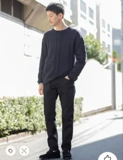 【未使用品✨️】BEAUTY&YOUTH ウォッシャブル ケーブルニット XL