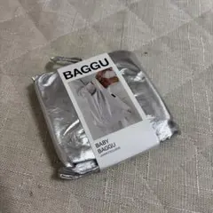 【新品未使用】BAGGU/メタリックシルバー/baby size