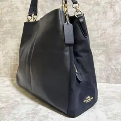 I308 COACH コーチ　ショルダーバッグ　トートバッグ　レザーマディソン