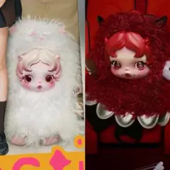 skullpanda you found me！ぬいぐるみ2体セット②