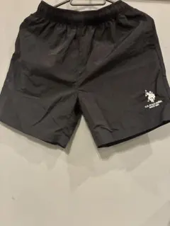 U.S. POLO ASSN. 黒ハーフパンツ 150