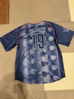 横浜 YAMASAKI 19 ユニフォーム　山崎康晃　マリノスコラボ 山崎康晃 サイン入り ユニフォーム M - メルカリ
