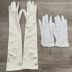 ウェディンググローブ、白手袋
