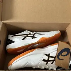 Asics バレーボールシューズ ホワイト ブラック23.5ローテジャパン
