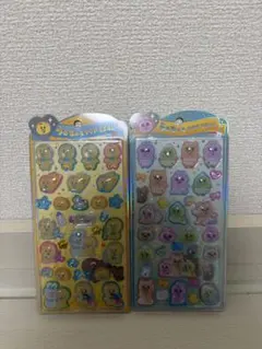 国内正規品　おぱんちゅうさぎ　んぽちゃむ・きみまろ　うるちゅるポップシール