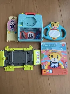 【4点セット】ちゃれんじぷち おしゃべりことばトランク はみがきミラー トイトレ