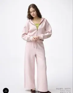 GU パフスウェットバギーパンツ　Mサイズ