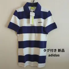 【タグ付き 新品】adidas NEO LABEL 未使用 ポロシャツ ボーダーのサムネイル