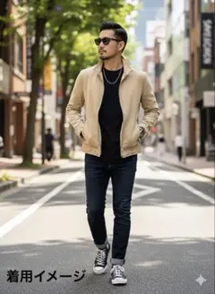 HIDEAWAYS NICOLE ベージュ ミリタリージャケット 48