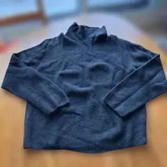 UNIQLO ハイネック ニット ブラック L