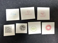 万博スタンプ★シグネイチャーパビリオン　7種　公式スタンプ　シール台紙