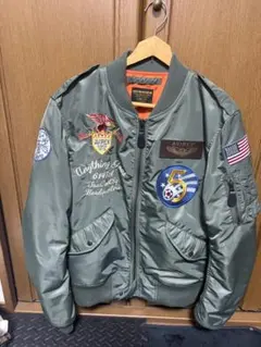 90s バズリクソンズ L-2B フライトジャケット パッチ M品番 90s バズリクソンズ L-2B フライトジャケット パッチ M品番 - メルカリ
