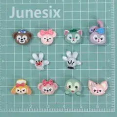 ディズニーキャラクター ネイルパーツ 10個セットのサムネイル