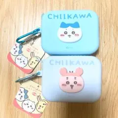 ちいかわ　ミニ　シリコンポーチ　ハチワレ　カニちゃん