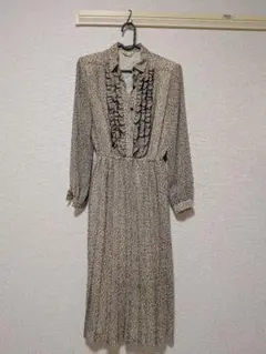 花柄 ロングワンピース