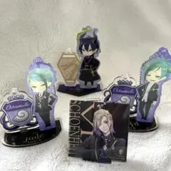 ディズニー　ツイステッドワンダーランド　アクスタ　4個セット