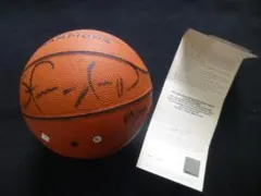 UD鑑定書付き　希少品 ショーン・ケンプ　直筆サインミニボール　限定数のサムネイル
