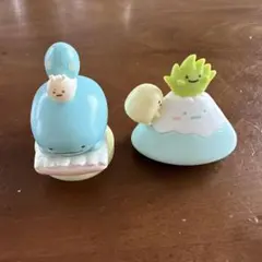 すみっコぐらし チョコエッグ とかげ やま 2体セット