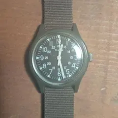 TIMEX ウィークエンダー ミリタリー オリーブ カーキ レディース