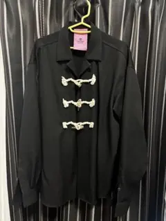 anrealage homme 24aw トグルボタン 長袖シャツ ブラックのサムネイル