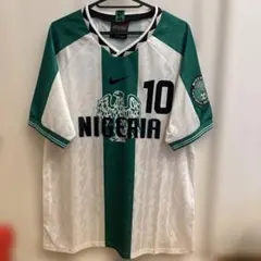 ナイジェリア代表 オコチャ Okocha 10番 ユニフォーム L 中古 - メルカリ