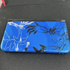 【ジャンク品】ポケモンデザイン ニンテンドー3DS LL 青