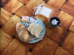 ミニチュアパン モーニングセット