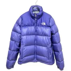 【美品】ノースフェイス ヌプシ ダウンジャケット レディース85 紫 希少色
