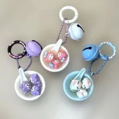 【本日限定価格】サンリオ　団子　ミニストラップ　キーホルダー　3個セット