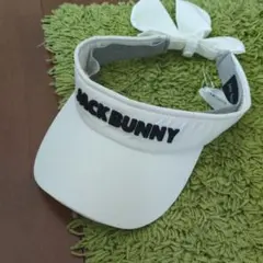 ジャックバニー　ゴルフ　新品未使用　サンバイザー　リボン付き（取り外し可能）