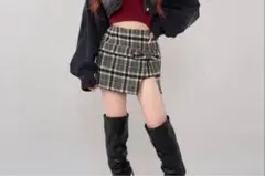 Darich ダーリッチ ドッキングツイードバルーンミニスカート - メルカリ