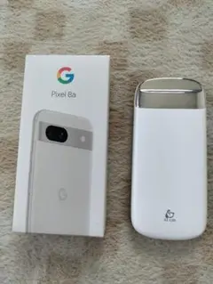 Google Pixel 8a ホワイト モバイルバッテリー