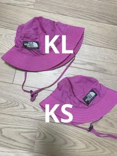 2個セット　ノースフェイス　バケットハット　NNJ01803 濃いピンク